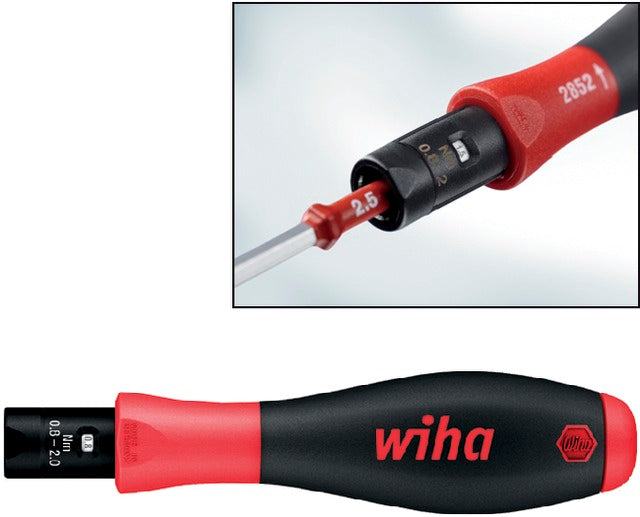 WIHA 520001 0,5-2,0 Nyomaték-csavarhúzó, TorqueVario-S skálával, beállítható