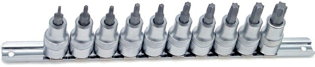 5169154236 PROJAHN 5169154236 Csavarhúzó betét, 1/2" TORXkészlet, 10 részes