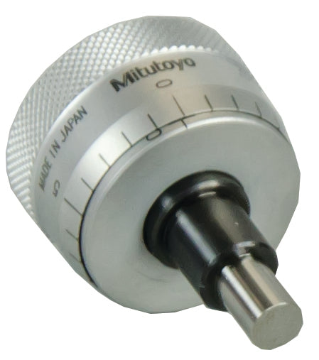 MITUTOYO 148-355 Micrometer Head, Large Thimble Type Thimble D=29mm, 0-0,25"