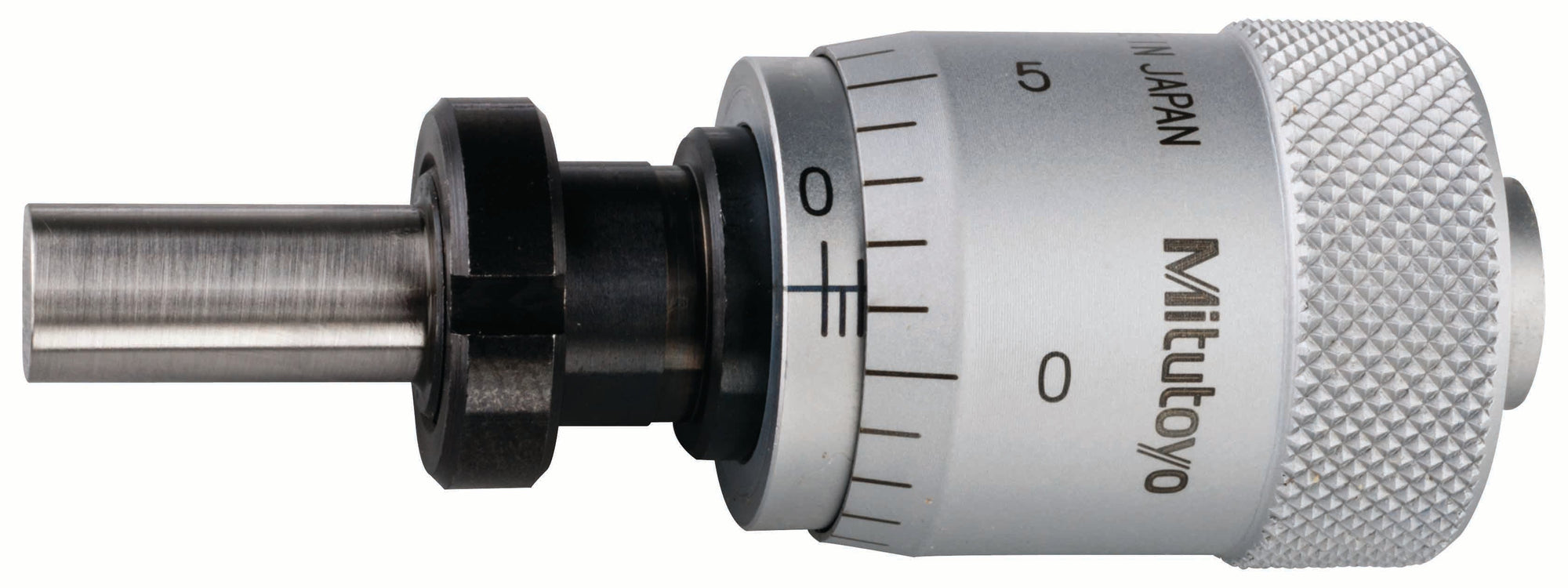 MITUTOYO 148-360 Micrometer Head, Large Thimble Type Thimble D=20mm, 0-0,5", Clamp Nut