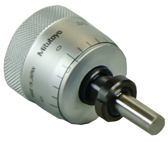 MITUTOYO 148-362 Micrometer Head, Large Thimble Type Thimble D=29mm, 0-0,5", Clamp Nut