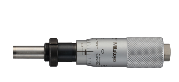 Mitutoyo - Micrometer Head, Carbide Tipped Spindle