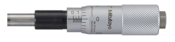 Mitutoyo - Micrometer Head, Carbide Tipped Spindle
