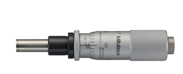 Mitutoyo - Micrometer Head, Carbide Tipped Spindle