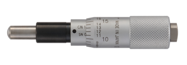 Mitutoyo - Micrometer Head, Carbide Tipped Spindle