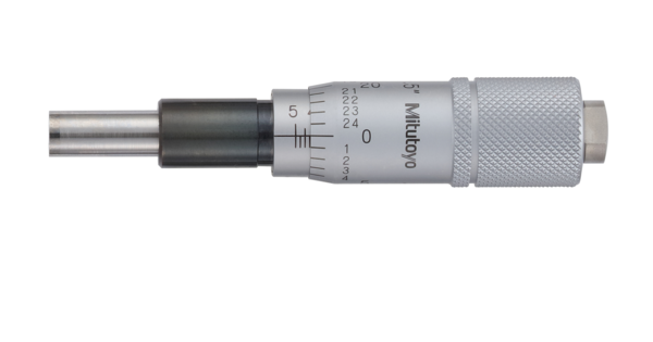 Mitutoyo - Micrometer Head, Carbide Tipped Spindle