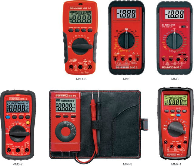 BENNING 532804 MM2 Digitális multiméter, Mérési kategória CAT III 300 V/600 V
