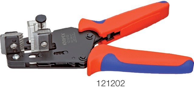 KNIPEX 557625121206 Automata huzalcsupaszító fogó, alakkésekkel