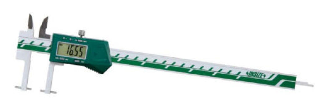 INSIZE 1526-200 ; Digitális univerzális tolómérő cserélhető csúcsokkal 0-187 mm