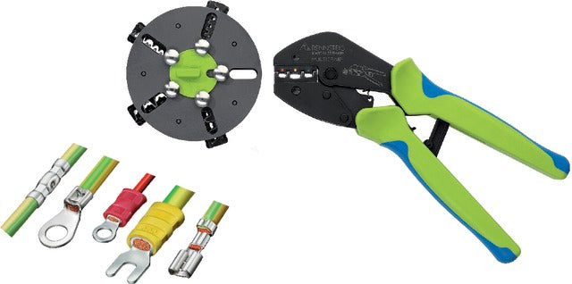 RENNSTEIG 5577832205 Krimpelő fogó, cserélhető tárral