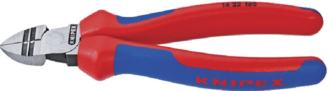 KNIPEX 553970160 Huzalcsupaszító oldalcsípő fogó, polírozott, többkomponensű burkolattal