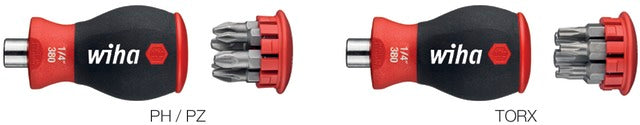WIHA 539753 TORX Táras bittartó, rövid, 1/4"