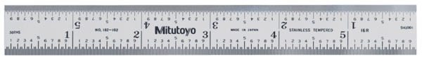 Mitutoyo - acél vonalzó