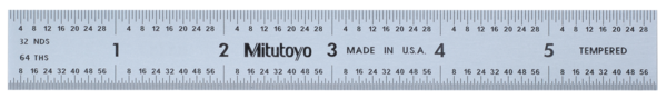 Mitutoyo - acél vonalzó