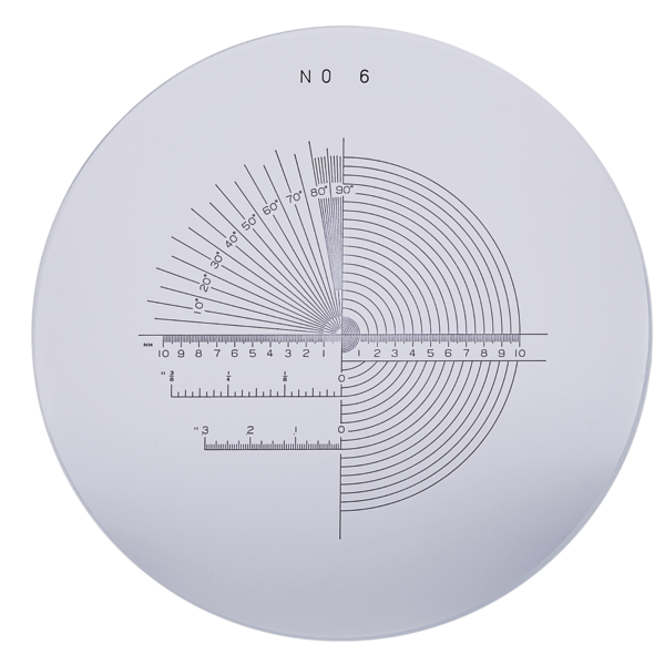 Mitutoyo - Reticle No. 6