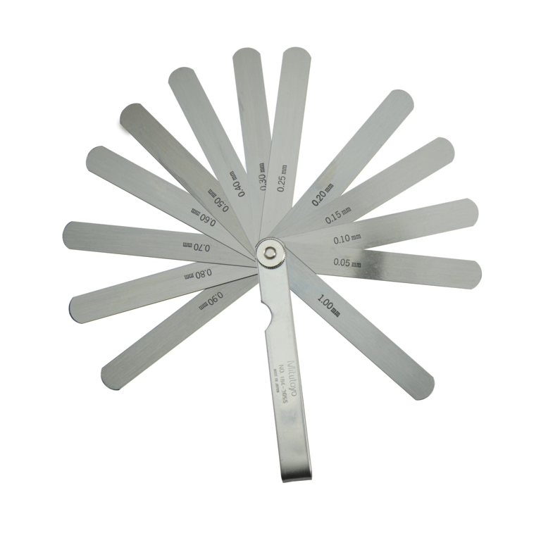 Mitutoyo Hézagmérő / Résmérő 20 Lemezes 0,05-1mm (184-305S)