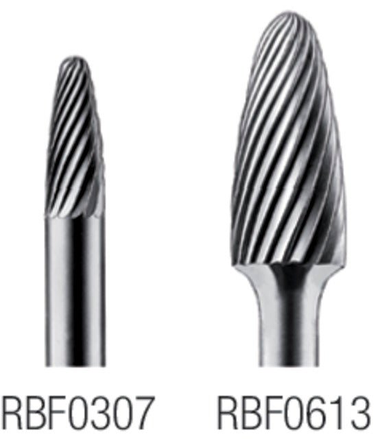 PRECITOOL 444806 RBF0613 Keményfém turbómaró, Körív alak Z=4 - Precitool Webshop