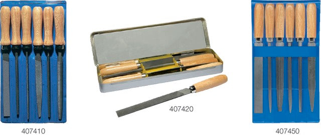 PFERD 407410 6 Kulcsreszelő készlet, műanyag tokban