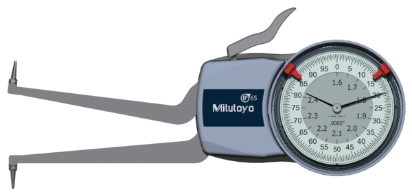 Mitutoyo -  209-356 Internal Dial Caliper Gauge 1,6-2,4", 0,0005"