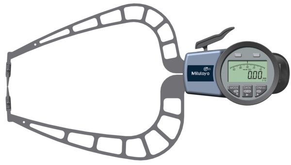 Mitutoyo -  209-921 External Dial Caliper Gauge 0-50mm, 0,05mm