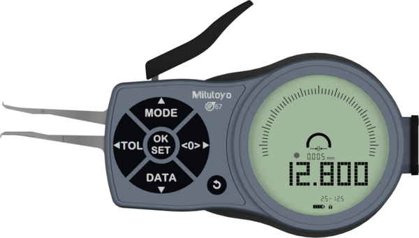 Mitutoyo -  209-934 Internal Digital Caliper Gauge 2,5-12,5mm, 0,005mm, R=0mm, Knife Edge