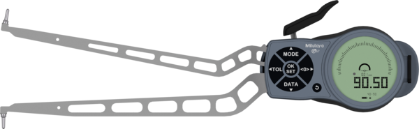 Mitutoyo -  209-950 Internal Digital Caliper Gauge 40-90mm, 0mm, Carbide Ball D=2mm
