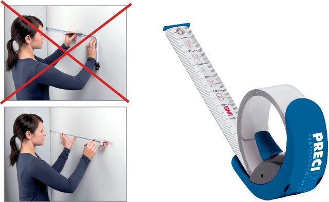 PRETEC 363650 2 Zseb-mérőszalag, PRECImeter