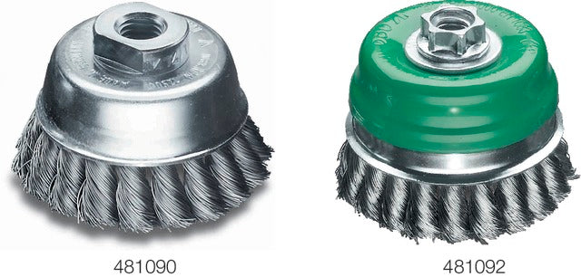 LESSMANN 481090 65/0,35 Fazékkefe, acélhuzal keferésszel