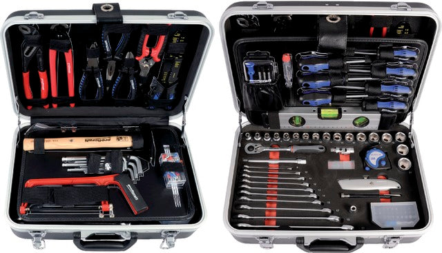 PROJAHN 5197400005 Szerszámkoffer, felszerelt, 1/4" és 3/8", 104 részes