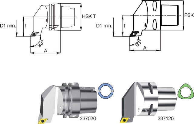 237120 4011L SWISS TOOLS 237120 4011L Késszár, 55°/93° SDJC L/R