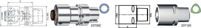 237160 6363-100 SWISS TOOLS 237160 6363-100 Hosszabbító, PSK