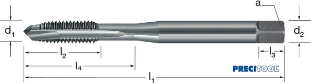 PREMUS 132420 M16 Gépi menetfúró, HSSE-V3 g