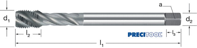 135680 M6X0,75 PREMUS 135680 M6X0,75 Gépi menetfúró, HSSE-V3 RSP40 vaporizált