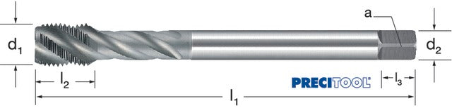 135775 1.1/4-11 PREMUS 135775 1.1/4-11 Gépi menetfúró, HSSE-V3 RSP40 vaporizált