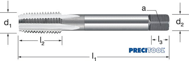 133458 1-11,5 PREMUS 133458 1-11,5 Gépi menetfúró, HSSE-V3 fényes