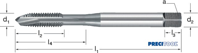 135020 M10 PREMUS 135020 M10 Gépi menetfúró, HSSE-V3 g