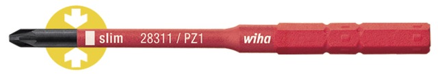 WIHA 5319600046 VDE nyomaték-csavarhúzó, Cserélhető penge PZ