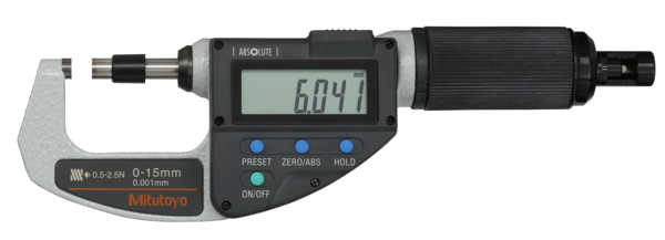 Mitutoyo - Absolute Digital Mic., Adjust. Force