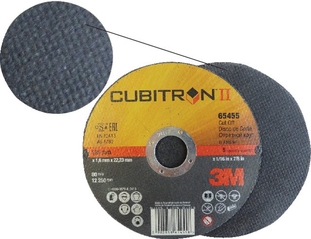 3M 463303 125X1,6 Vágókorong, Inox, vékony