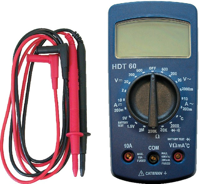 532802 HDT60 PRECITOOL 532802 HDT60 Digitális multiméter, HDT60