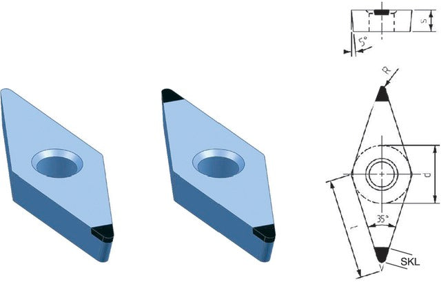 PREMUS 198305 VBGW160408EW CBN váltólapka BSW, BBN61