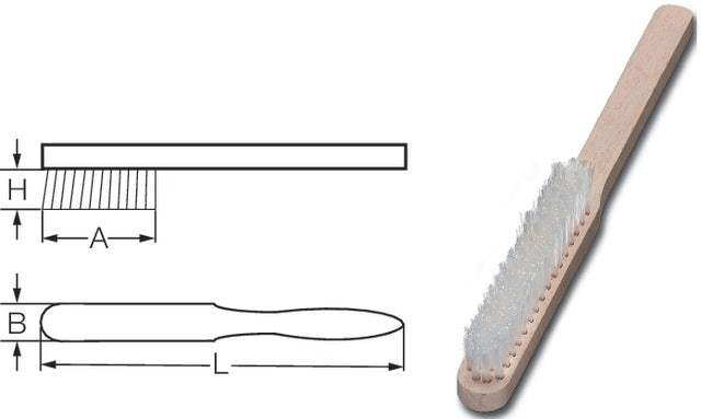 482812 110X20 LESSMANN 482812 110X20 Finomkefe, poliamid, sima (0,30 mm)