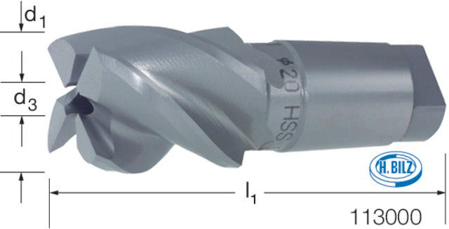 BILZ 113000 62,0 Csapos süllyesztő kombinált rendszer, Síksüllyesztő HSS