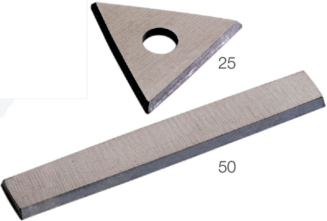 BAHCO 564572 50 Univerzális hántoló, Tartalék keményfém pengék