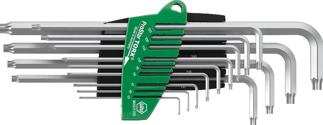 WIHA 505527 13 TORX-Imbuszkulcs készlet, hosszú, titánezüst