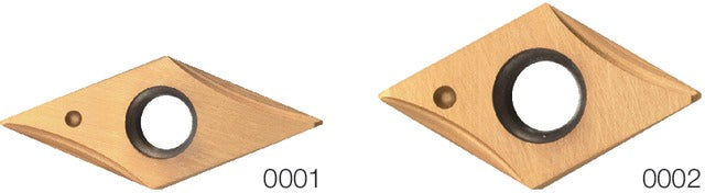 PRECITOOL 1939020001 Váltólapka, Váltólapka 45°/60° TiN élletöréssel