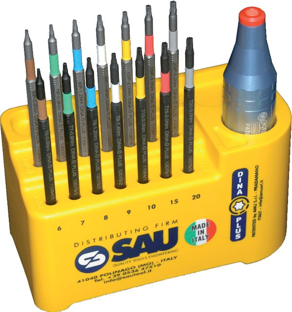 520041 T9 PRECITOOL 520041 T9 Csavarhúzó markolat, Tartalék pengék TORX®