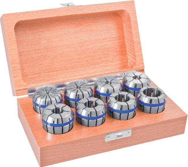 248439 3,0-10,0 FAHRION 248439 3,0-10,0 Tartozékok ER szorítópatronos befogóhoz , Precíziós szorítópatron készlet Protect GERC-HPD fadobozban