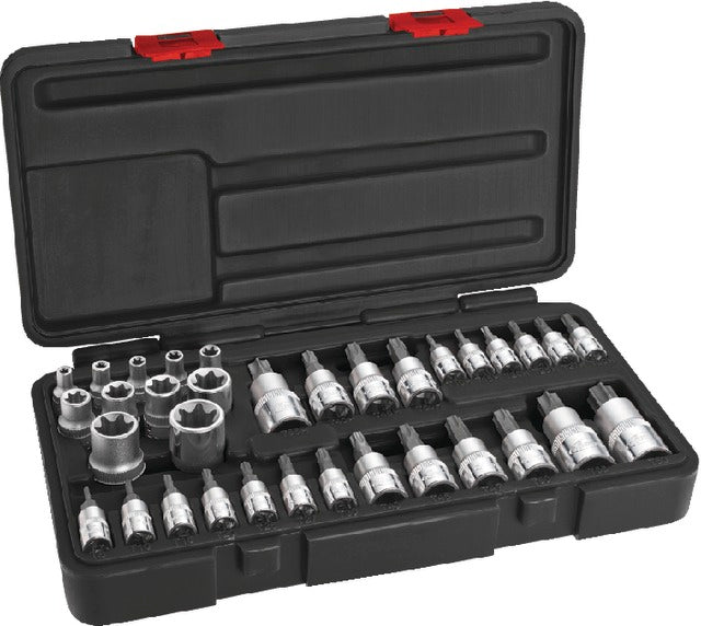 PRECITOOL 5125060010 Dugókulcs készlet, TORX®, 34-részes