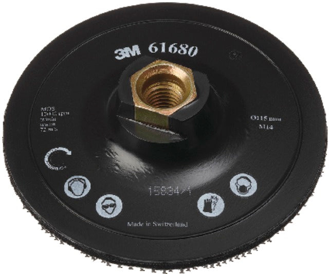 3M 470114125 Tépőzáras csiszolótányér, Scotch-Brite™, MN-AC típus